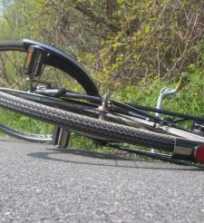 Śmierć rowerzysty na drodze krajowej