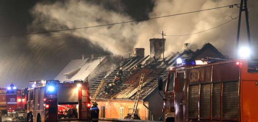 Tragiczny pożar w Kosyniu.