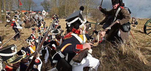 Napoleońska inscenizacja bitwy o Dobre Miasto