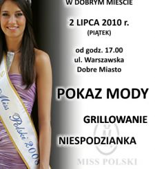 Półfinalistki Narodowego Konkursu Miss Polski w Dobrym Mieście