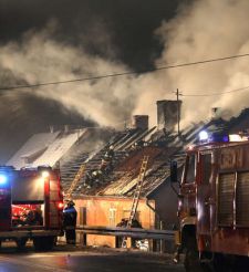 Tragiczny pożar w Kosyniu.